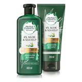  Shampoo Y Acondicionador Herbal Essences 6x Aloe & Sea Kelp 650ml