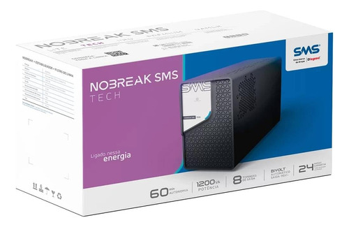 Nobreak Sms Tech 1200va Bi-115