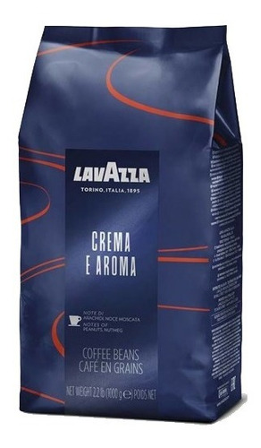 Cafe Lavazza Espresso Crema E Aroma Grano Entero 1 Kg