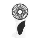 Miniventilador Eléctrico De Mano, Mango Plegable, Recargable