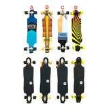 Longboard Importado Completo Nice Skateboard V1 Freeride