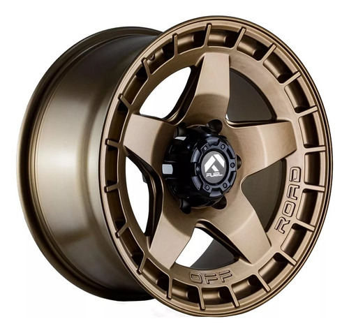 Fuel 18x9 6x139.7 Et10 Off Road Mate Bronce (set 4 Llantas)