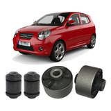 Kit 4 Buchas Bandeja Balança Picanto 2006 07 08 09 10 2011