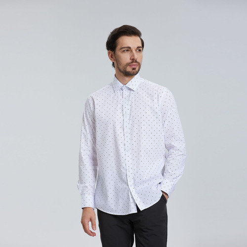 Camisa Hombre Premium Blanco Fashion's Park