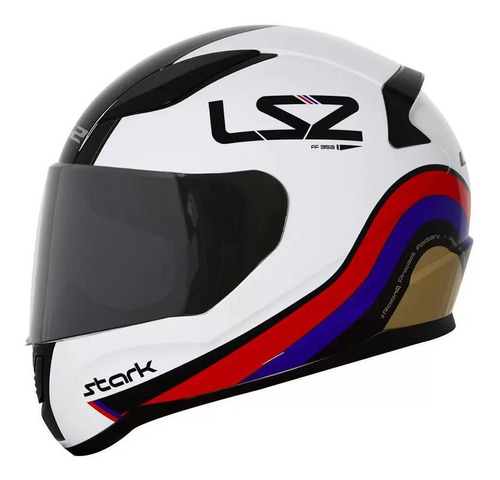 Casco Cerrado Ls2 Rapid Stark Blanco