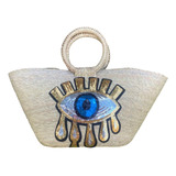 Bolsa Ojo Turco,verano,playa,ojo,tendencia De Moda,ojo Turco