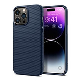 Funda Spigen Liquid Air Armor Para iPhone 14 Pro - Navy Blue