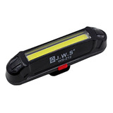 Farol Lanterna Traseiro Bike Mtb Jws Ws-212 Carregável Usb