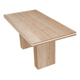 Mesa Sola De Comedor O Cocina Moderna Rectangular Tr 180x90