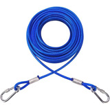 Mihachi 50ft Reflective Dog Tie Out Cable For Dog Up To 2...