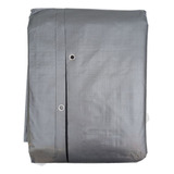 Lona Extra Reforzada 3x4 Metros  Impermeable Gris/negro 