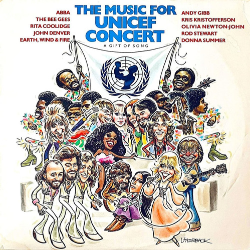 The Music For Unicef: Bee Gees, Abba, Rod Stewart (dvd + Cd)