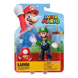 Boneco Super Mario Luigi Sunny 4200