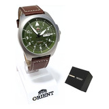 Relógio Orient Masculino Marrom Automático F49sc019 E2nx
