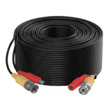 Cable Siames 20 Metros Para Camaras Seguridad Cctv Bnc Video