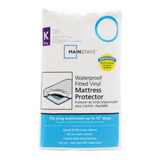 Protector De Colchón Mainstays King Size Impermeable Blanco