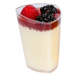 Desechables Vaso Triangulo Mesa Postres Dulces 40 Pzs