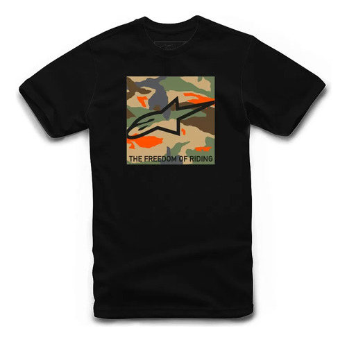 Remera Manga Corta - Free Camo Tee - Alpinestars Antrax Moto