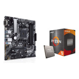 Procesador Amd Ryzen 5 3600 Mother Asus A320mk