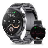  Glucose Reloj Inteligente Bluetooth Black Smartwatchhombre 