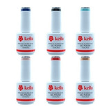 Kit Keila 6 Esmaltes Semipermanentes Color A Elección Uñas