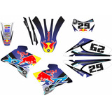 Calcos Pata Yamaha Xtz 125 Redbull