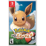 Pokemon Let's Go Eevee! Switch - Físico Lacrado Novo