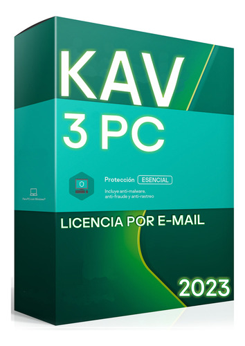 Kav-3pc 2023 Para Kaspersky Antivirus