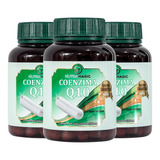 Kit 3 Suplemento Coenzima Q10 500mg - 60 Cápsulas Nutramagic