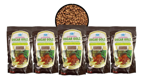 Ração Oscar Gold Kinguios Neon Plati Betta Kit 500g