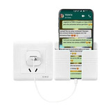 Soporte Estación De Carga Para Celular De Pared (pack X 4 U)