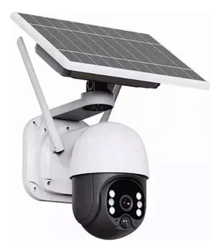 Camera Segurança Solar Wifi Externa Ip Bateria Solar Ip66