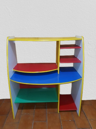 Escritorio Juvenil  De Colores / Mueble Para Computadora