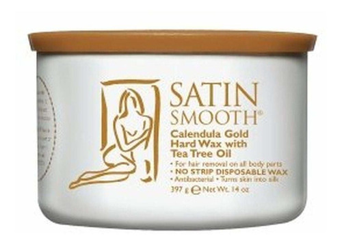 Satin Smooth Hair Depilación Cera 14 Oz