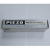 Microfone Piezo Vintage | Dx-140 |  P/ Gravador C/2