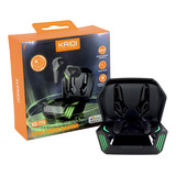 Fone De Ouvido In-ear Gamer Bateria Durável Wireless C/ Case