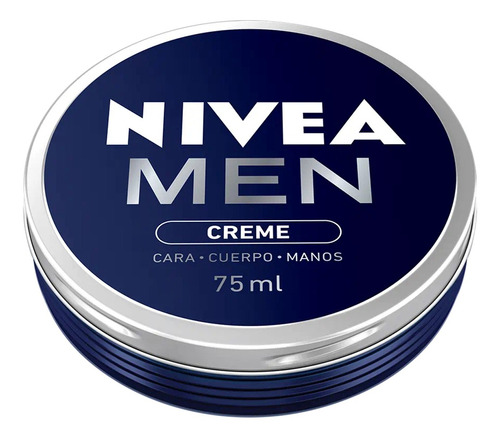  Crema Hidratante Para Cuerpo Nivea Nivea Men En Lata 75ml