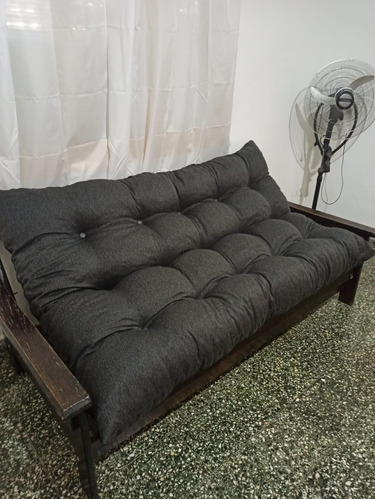 Colchon Futon 3 Cuerpos Chenille Reforzado Antidesgarro