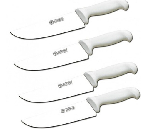 Cuchillos Arbolito Carnicero X2 De 25cm Y X2 De 30cm