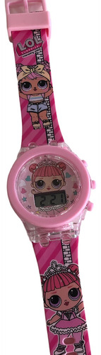 Reloj Lol Con Luz Digital Infantil Nena