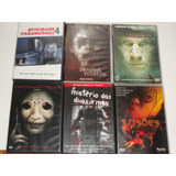 Lote 6 Filmes Dvd Terror Adr18