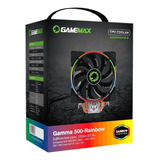 Cpu Cooler Disipador De Calor Gamemax Gamma 500-rainbow Led Rgb