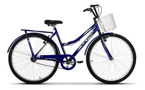 Bicicletas Ultra Bikes Summer Vintage Masculina Aro 26 Azul