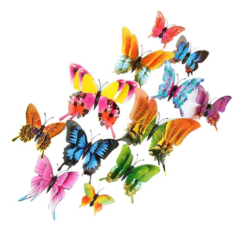 Imán De Refrigerador Creativo Mariposa Decoración Magnética