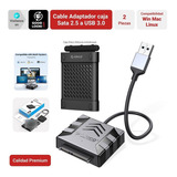 Caja Adaptador Convert Disco Duro Hdd Ssd Sata 2.5 A Usb 3.0