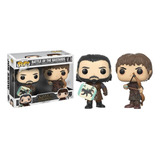 Boneco Funko Pop Jon E Ramsey Bastards Game Of Thrones