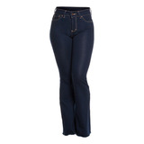 Pantalon Jeans Acampanado Tiro Alto Stretch Pineda Jeans