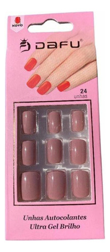 Unhas Postiças Dafu Autocolantes Com 24 Df-up067003-11