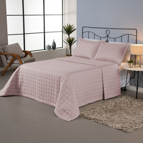 Cobre Leito Casal Colcha Cama Box Queen 03 Pçs Matelado