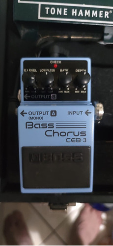 Pedal Para Contra Baixo Chorus Ceb-3